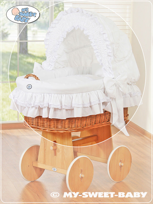 My Sweet Baby - 4-osainen päällissetti Moses Basket / Wicker crib -kehtoon 58962-102 tai 78962-102