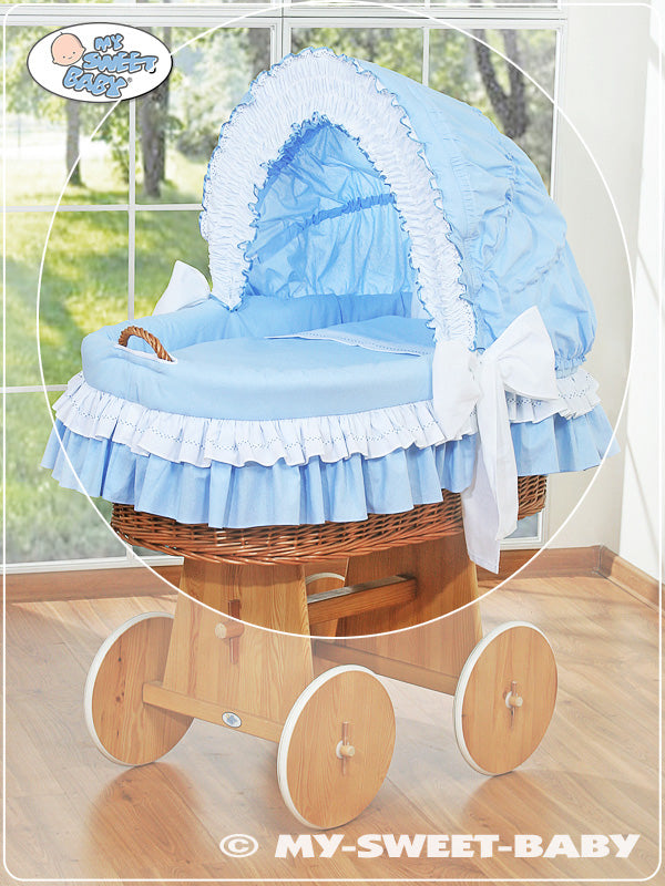 My Sweet Baby - 4-osainen vuodesetti Moses Basket/Wicker crib 58962-109 tai 78962-109