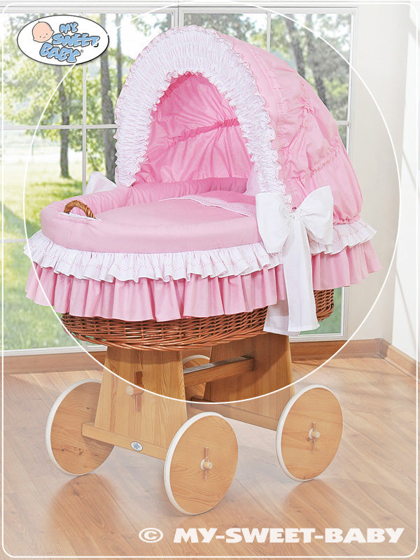 My Sweet Baby - 4-osainen päällyssarja Mooseksen koriin/paju-kehtoon 58962-119 tai 78962-119