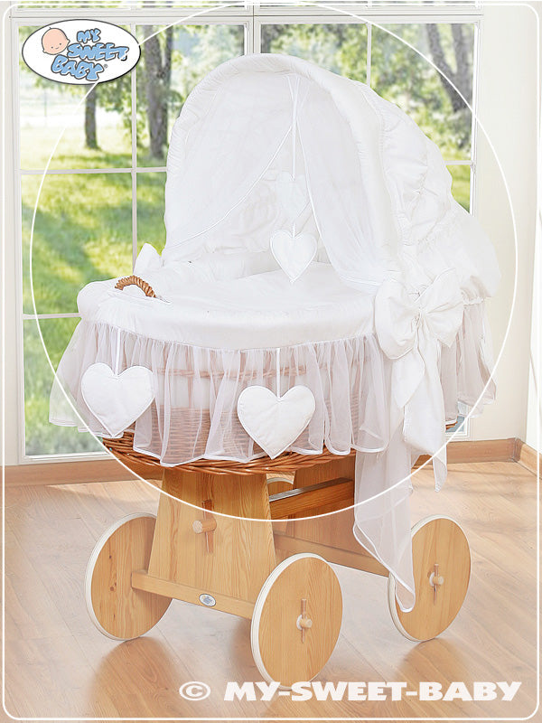 My Sweet Baby - Päällissetti 4 osaa Moses Basket/Wicker -kehtoon no. 58962-123 tai 78962-123