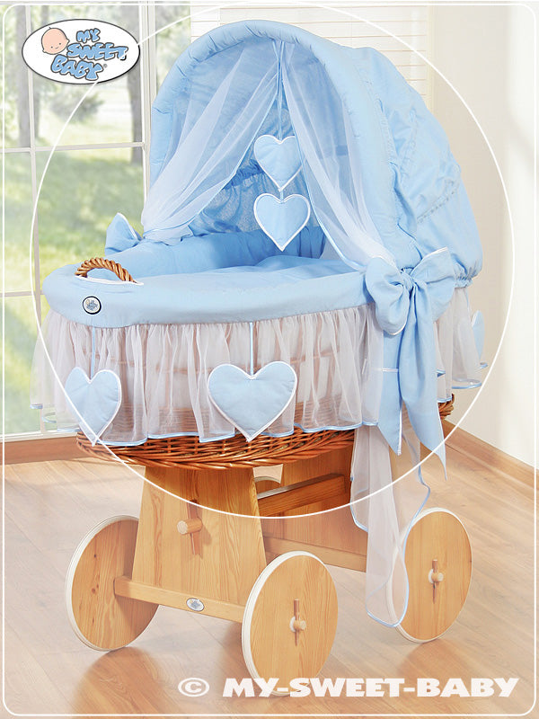 My Sweet Baby - Päällissetti 4 osaa Mooses-koriin/punottuun kehtoon nro 58962-134 tai 78962-134