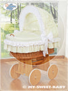 My Sweet Baby - Päällissetti 4 osaa Moses Masket/Wicker -kehtoon 58962-135 tai 78962-135