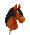 Premium Keppihevonen / Hobby Horse - Light bay horse A3