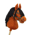 Premium Keppihevonen / Hobby Horse - Light bay horse A3