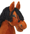 Premium Keppihevonen / Hobby Horse - Light bay horse A3