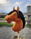 Premium Keppihevonen / Hobby Horse - Light bay horse A3