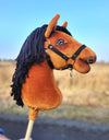Premium Keppihevonen / Hobby Horse - Light bay horse A3