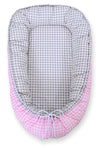 Unipesä - Grey Checkered/ Pink Checkered