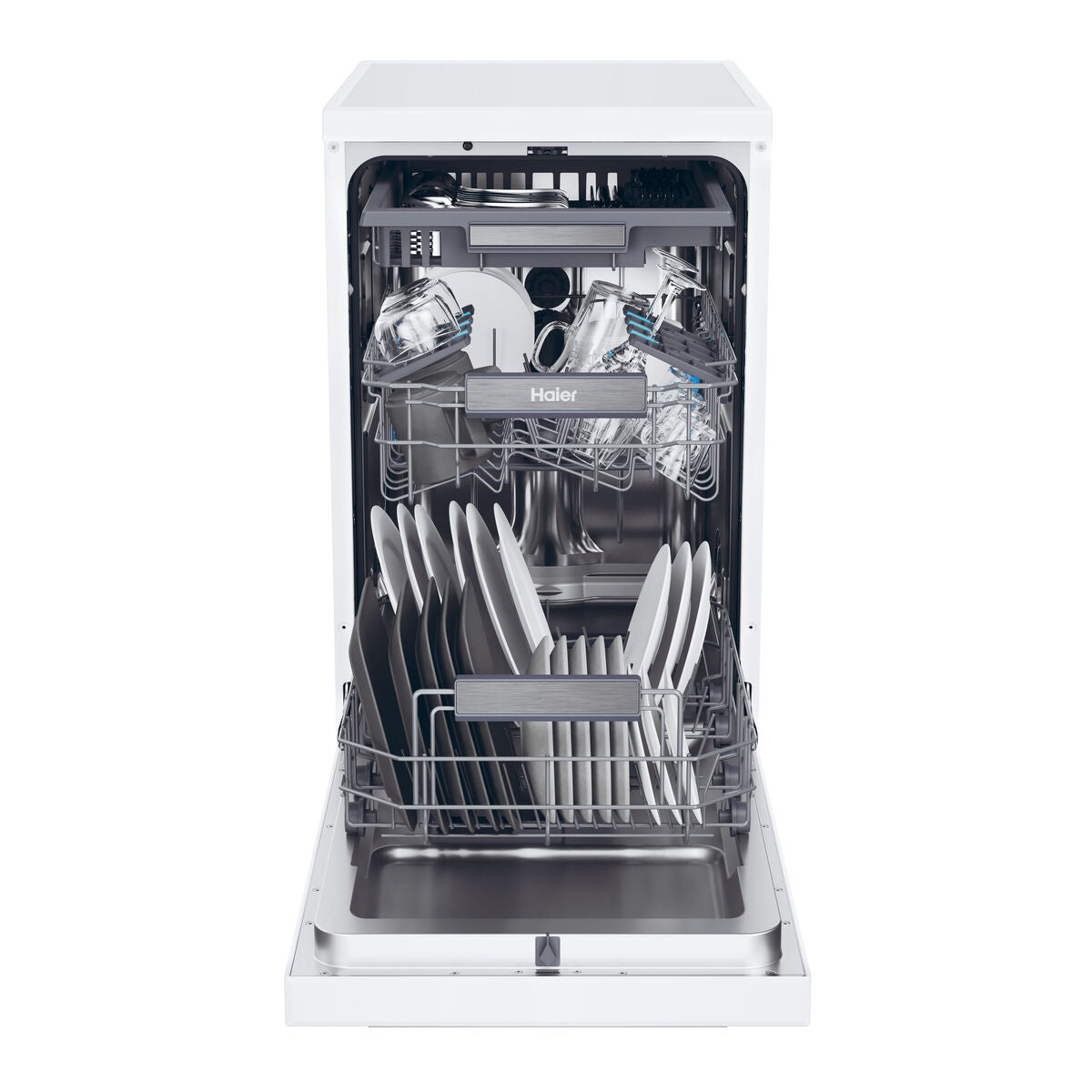 Haier valkoinen astianpesukone 45 cm