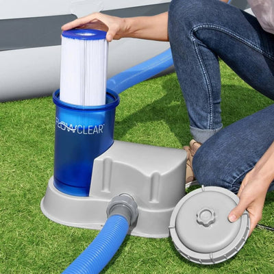 Bestway Flowclear läpinäkyvä patruunasuodatinpumppu