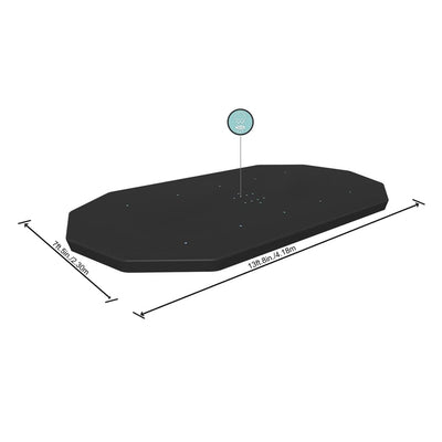 Flowclear Uima-altaan suoja 418x230 cm