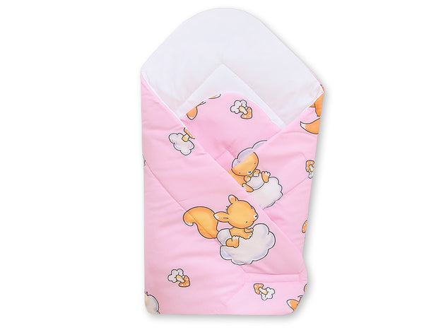 Vauvan kapalo - Basic Forest animals pink