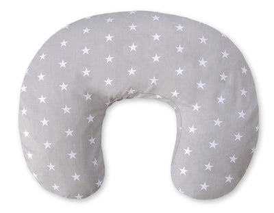 Monikäyttöinen ergonominen imetystyyny - Stars grey