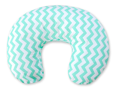 Monikäyttöinen ergonominen imetystyyny - chevron mint