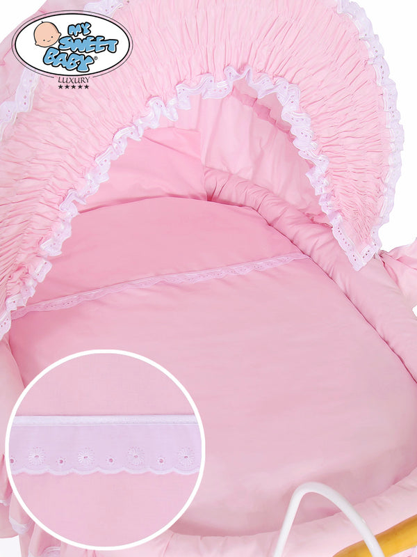 My Sweet Baby - Victoria Moses Basket/Wicker Crib -suojaosat 4 osaa 2100-173 / 72100-173