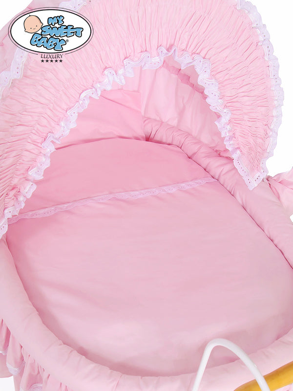 My Sweet Baby - Victoria Moses Basket/Wicker Crib -suojaosat 4 osaa 2100-173 / 72100-173