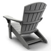 Keter Adirondack-tuoli Troy harmaa