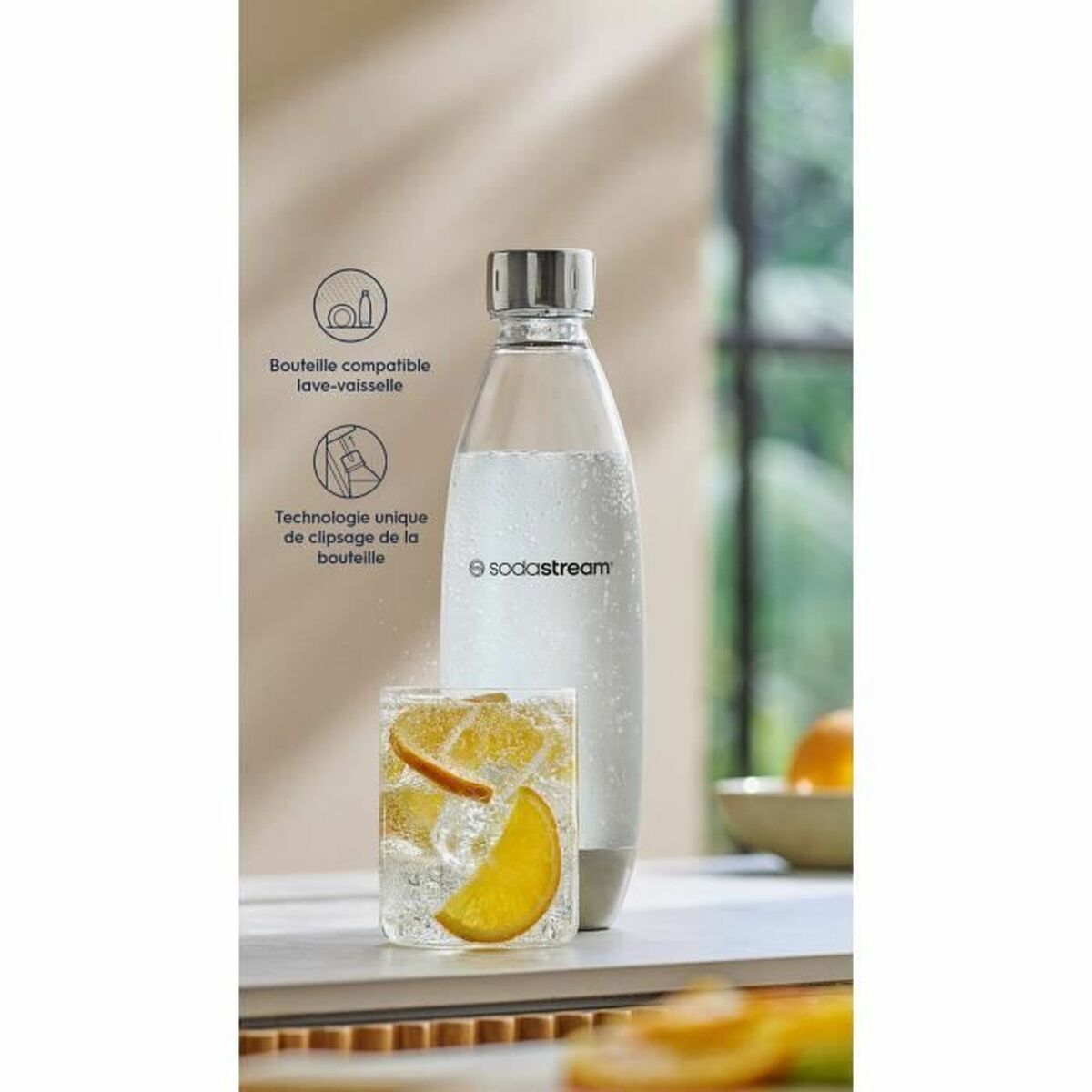 Sodastream Metal DWS juomapullo