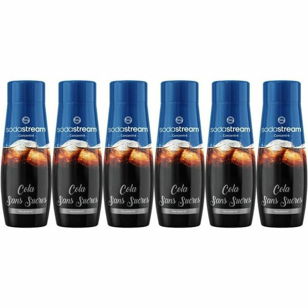 SodaStream Cola -tiiviste sokeriton 440 ml, 6-pack