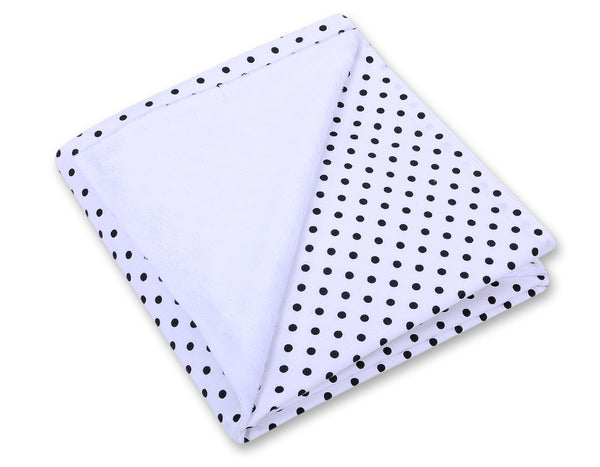 Turvaistuimen Istuinpehmuste - Black Dots On White