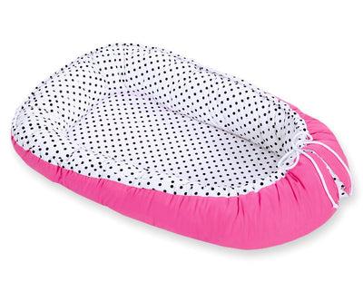 Unipesä - Balck Dots/ Dark Pink