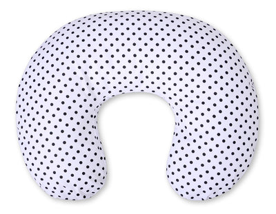 Monikäyttöinen ergonominen imetystyyny - Black dots on white