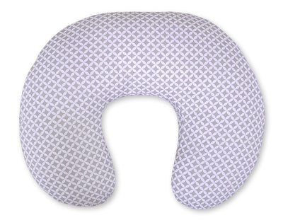 Monikäyttöinen ergonominen imetystyyny - rosette Grey