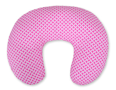 Monikäyttöinen ergonominen imetystyyny - rosette pink
