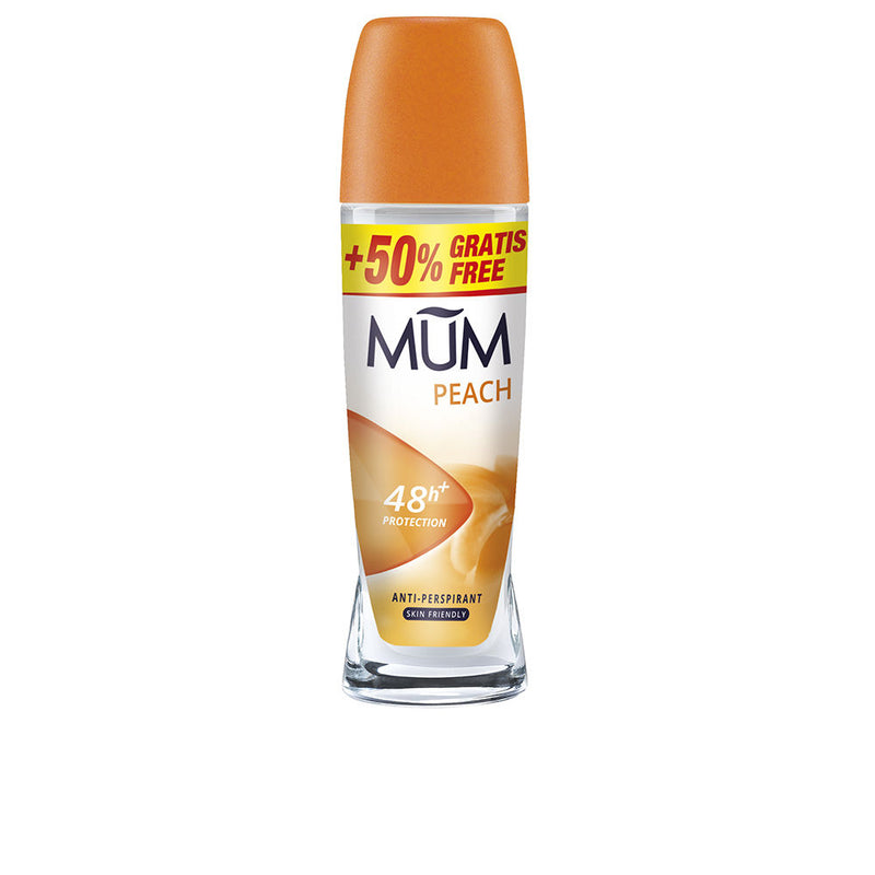 75 ml Mum roll-on deodorantti Peach | Vuodevaatteet.fi