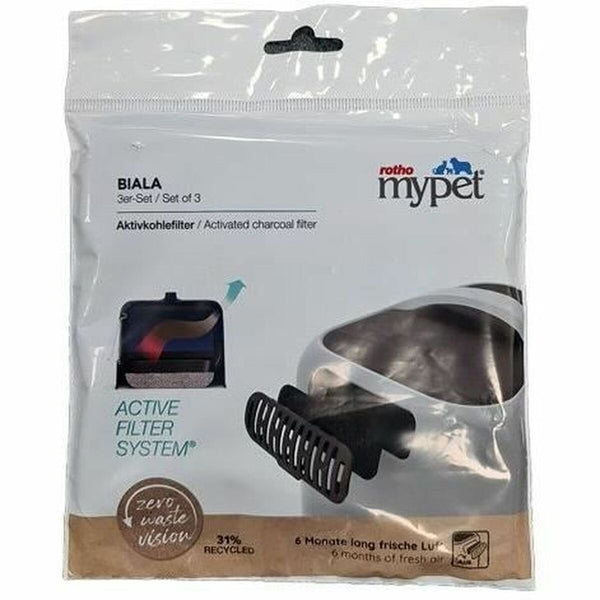 Hiilisuodatin Kissanhiekkalaatikkoon 3 kpl