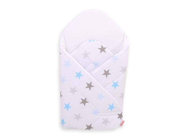 Vauvapesä vahvistetulla pohjalla - Grey-blue stars