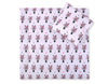 Vauvan peitto 77x77cm ja tyyny - Pink zebras