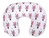 Monikäyttöinen imetystyyny - irrotettava päällinen - pink zebras