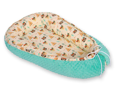 Kaksipuolinen Premium Minky Unipesä - teepee