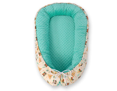 Kaksipuolinen Premium Minky Unipesä - teepee