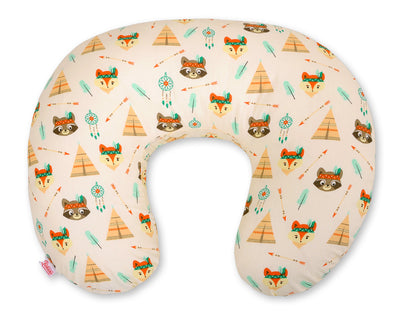Monikäyttöinen imetystyyny - irrotettava päällinen - teepee cream