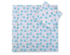 Vauvan peitto 77x77cm ja tyyny - Hedgehogs mint
