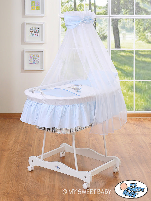 My Sweet Baby - Päällissetti 4 osaa Moses Basket/Wicker crib 99690-815