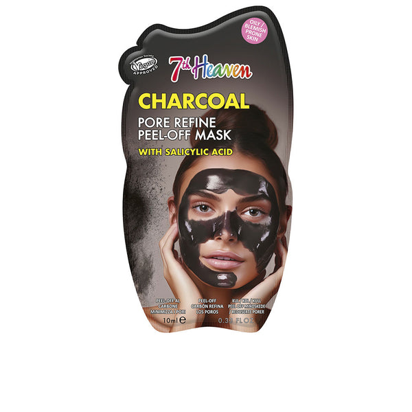7Th Heaven Peel-Off Charcoal Charcoal With Salicylic Acid 10 Ml | Vuodevaatteet.fi