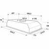 Whirlpool liesituuletin 53 cm hopeinen teräs