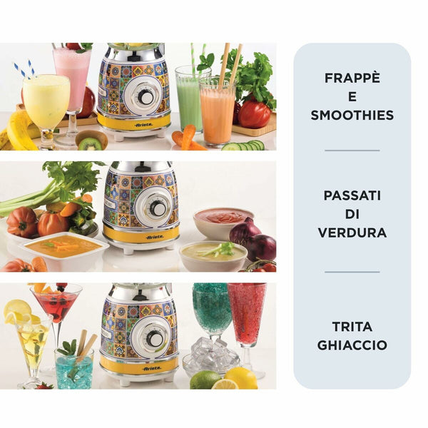 Ariete Kuppiblenderi 1000 W Keltainen - Vuodevaatteet.fi