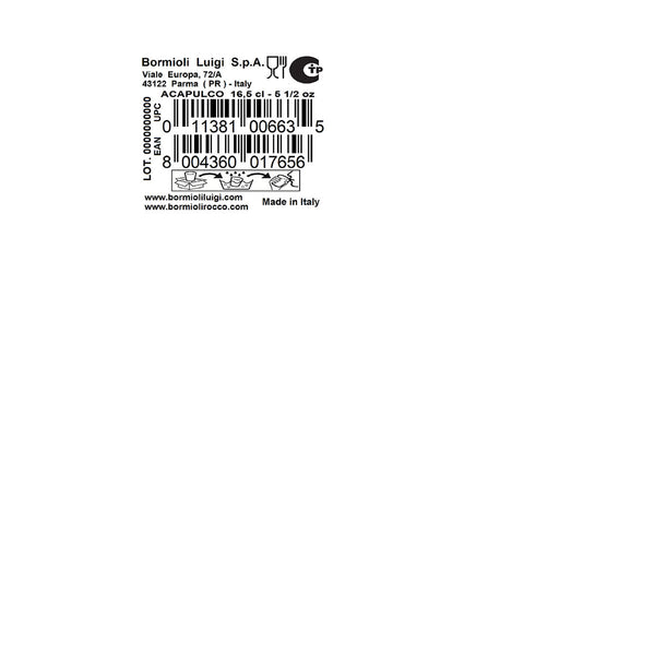 Bormioli Rocco Acapulco jäätelölasi 160 ml