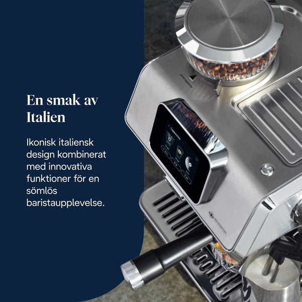 DeLonghi kahvinkeitin metallirungolla