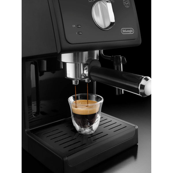 DeLonghi Manuaalinen Espressokeitin Musta 1100 W - Vuodevaatteet.fi