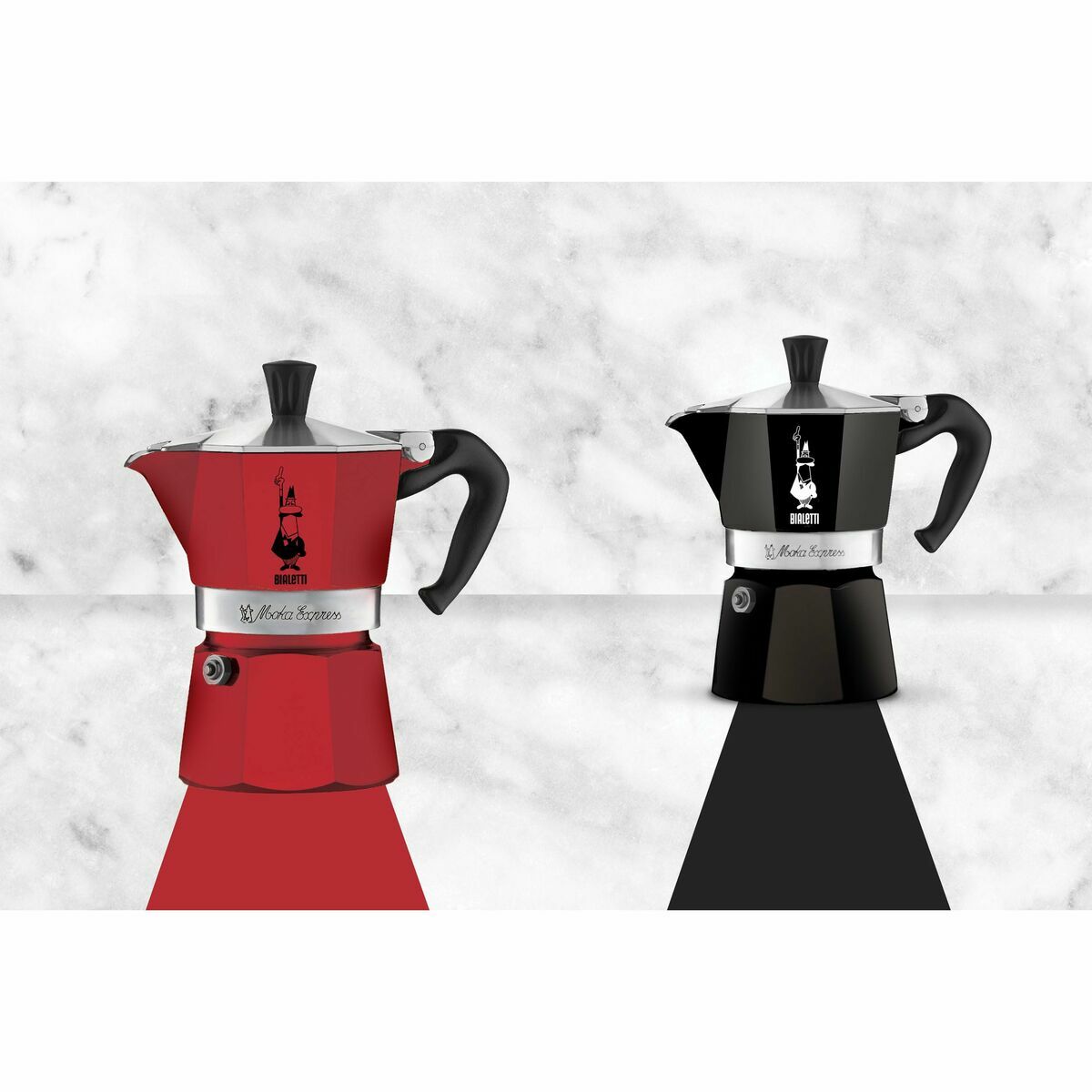 Bialetti Moka Express Mokkapannu 200 ml Musta