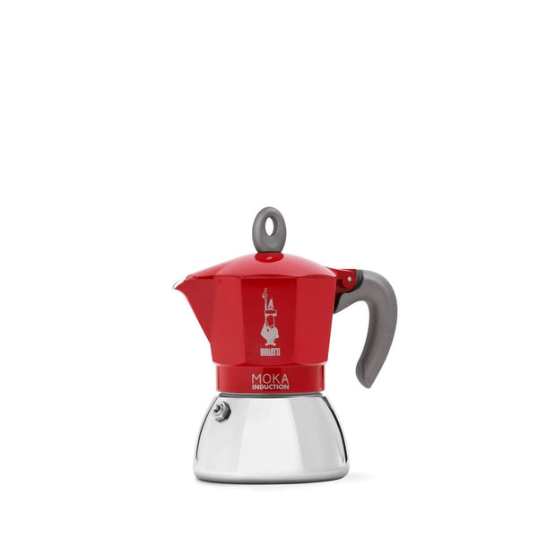 Bialetti Punainen Mokkapannu Induktiolle