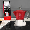 Bialetti Punainen Mokkapannu Induktiolle