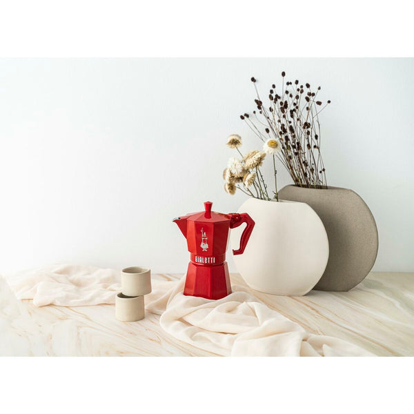 Bialetti Punainen Mokkapannu 6 Kupille
