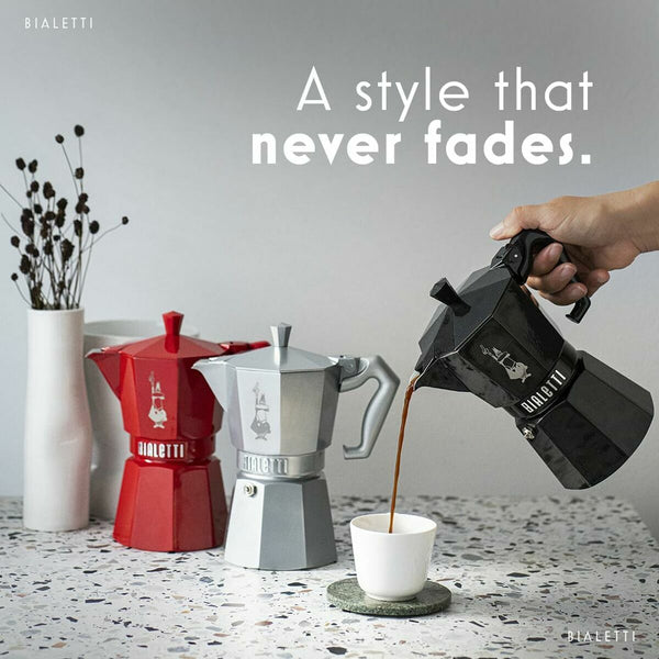 Bialetti Punainen Mokkapannu 6 Kupille