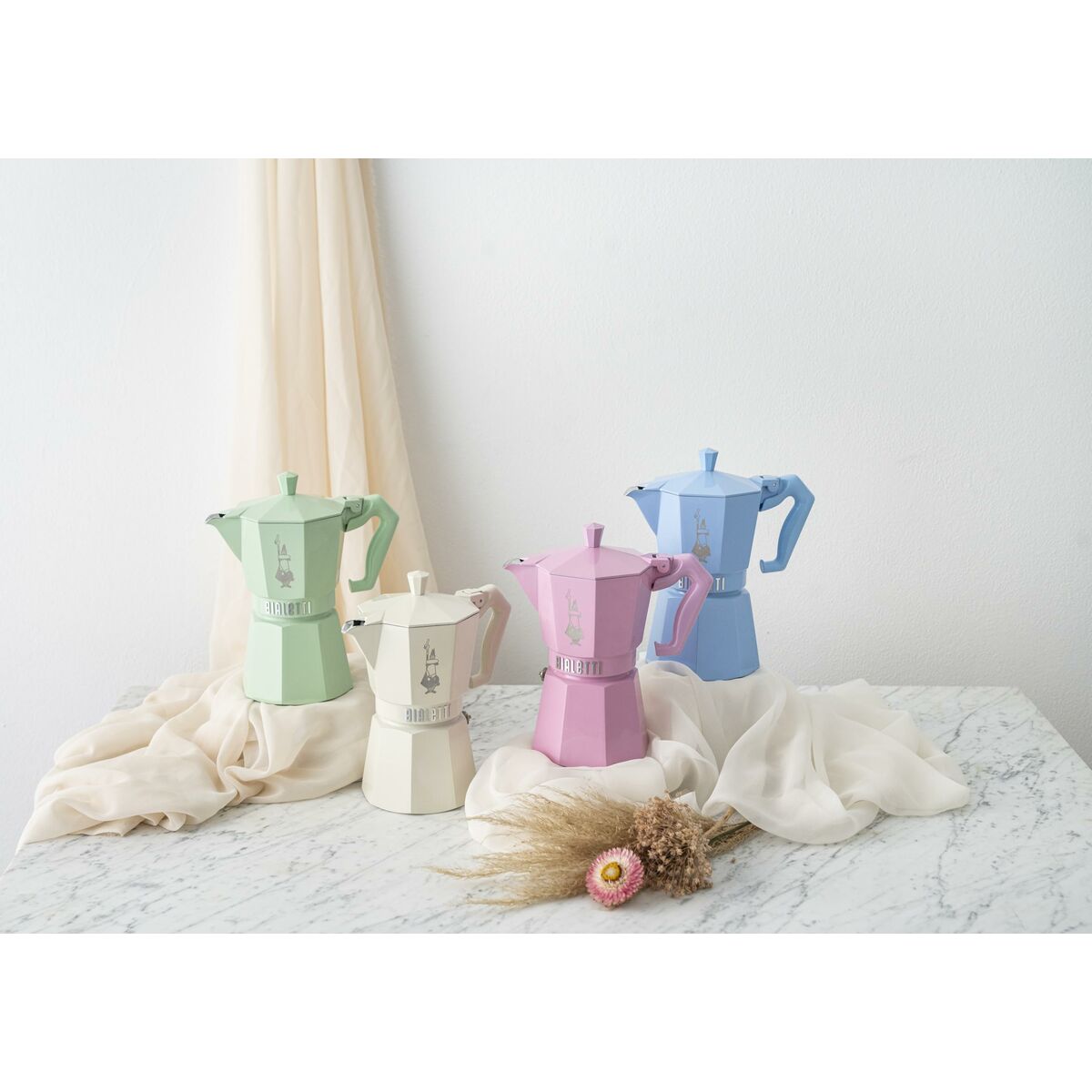 Bialetti MOKA EXCLUSIVE Sininen Mokkapannu 3 Kupille
